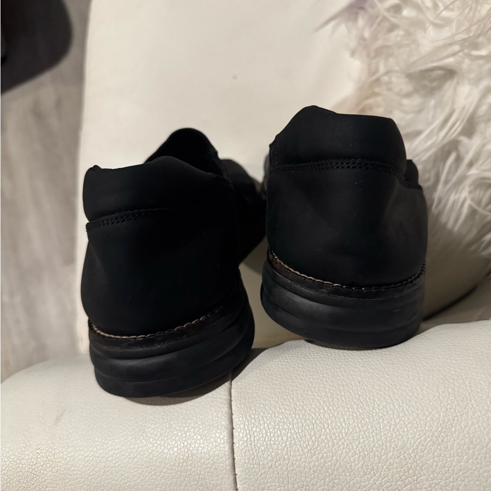 Men's Black Slip-On Shoes‎ - Picture 5 of 5